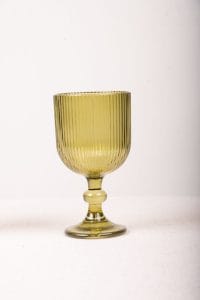 Copas amarillas para banquete premium