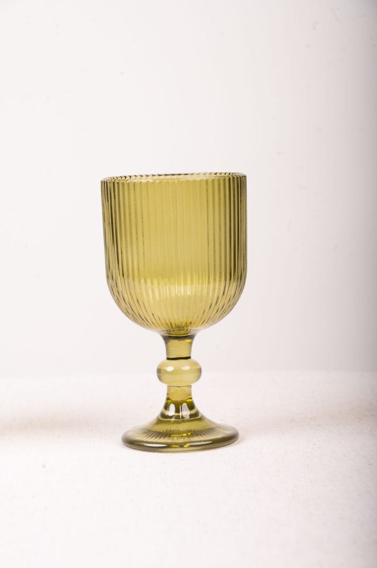 Copas amarillas para banquete premium