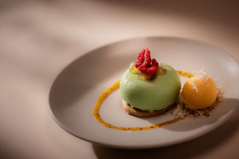 Postre sofisticado para boda