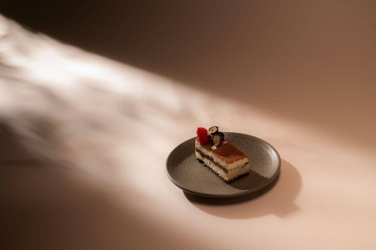 Postre para evento elegante